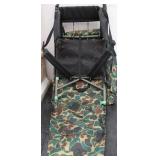 Camo Backpack Ground Seat/Rest