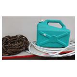 Water Container & Water Hose, Rope