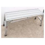 39" Folding Aluminum Shop Bench