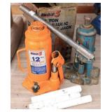 2 Bottle Jacks - 12 Ton & Smaller