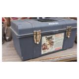 STACK-ON Hip Roof Tool Box w/ Assorted Tools & STACK-ON Hip Roof Tool Box w/ Assorted Tools &