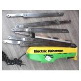 Tackle Box with Tackle & Electric Fillet Knife