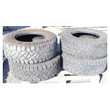 Set of (4) LT295/70R17 Off Road Tires