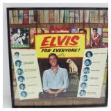Framed Record "Elvis For Everyone"