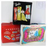 (3) Barbie Doll Vinyl Cases