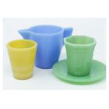 Slag Glass & Jadite Children