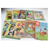(10) Vintage Comic Books Donald Duck/Mickey Mouse