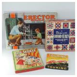 (4) Vintage Games - Touring, Toy Money...