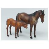 (2) Breyer Molding Co. USA Horses