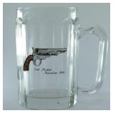 Colt Pocket Revolver 1849 Glass Mug