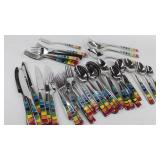 Complete service for 8 Fiesta Flatware
