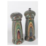 Mr. Dudley Hand-crafted Wood-Turned Salt & P