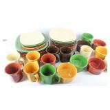 Collection of Fiesta Ware Dishes