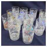 (14) Disney World Collector Glasses