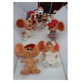 Huron Products Big Ears Mouse Banks  Rubber