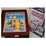 Double 6 Dominoes & Parcheesi Game