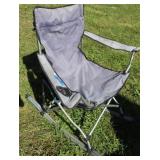 Two Camp Chairs (Gay ones a rocker)