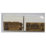 $500 Confederate & $100 Louisiana Confederate Repo