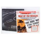 Framed Record  "War of the Worlds" Broadcast