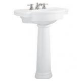 American Standard Pedestal Leg Sink Restrospect