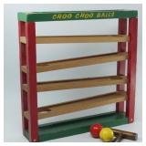 Vintage Choo Choo Balls Game/Toy