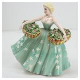 Vintage "Lefton" Porcelain /Ceramic Flower Vase