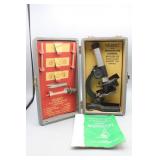Vintage Kids Microscope-Gilbert S-16 w/Case