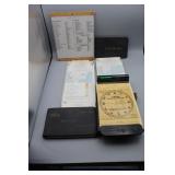 Vintage Pilot Log Books, Maps, Check List and more