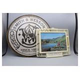 Smith & Wesson Tin Sign plus