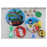 Comic Book Collector Buttons