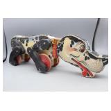 Vintage Fisher Price Toys Snoopy Walking Dog