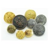 Vintage Military Buttons