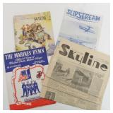 WW2 - 1943 Skyline Papers & Booklets