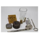 Vintage Wick Cleaner, Level, Cion Holder & More