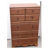 Five Drawer Pine Dresser