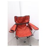 Red Mac Camp  Chair (like new)