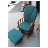 Platform Rocker & Ottoman