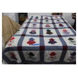 Hand Made Quilt "Bonnet Girls"
