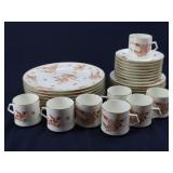 MiKasa Bone China Eastwind Complete set for 8