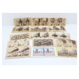 Collection of Stereo-View Photo Cards (15)