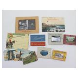 Collection of Mini Souvenir Post Cards plus