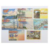 (7) Souvenir Post Card Booklets plus