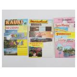 (15) Colorful Souvenir Postcard Booklets