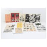 1902 Burlington Route Train Time Table, plus