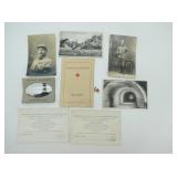 World War 2 Era Asian Photos. Red Cross Booklet