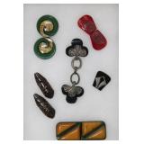 (5) Art Deco Buckles