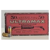 (50rd) .45 Schofield RN FP ULTRAMAX Ammo