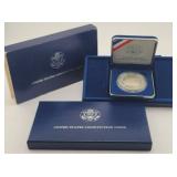 US Constitution 200th Anniv. Silver Dollar