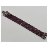 Swarovski Wide Mesh Crystals Bracelet
