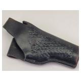 Idaho Leather Co. Tooled Holster B4 Fits 4' Barrel